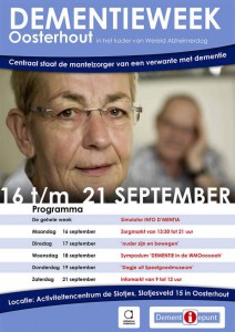 ZorgDier Dementieweek Oosterhout