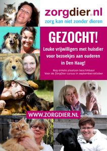 ZorgDier Nederland zoekt vrijwilligers