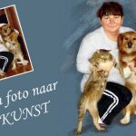 Dieren Van Foto naar Kunst - Mens en dier